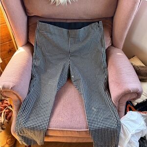 Old Navy Black and White Patterned Pants